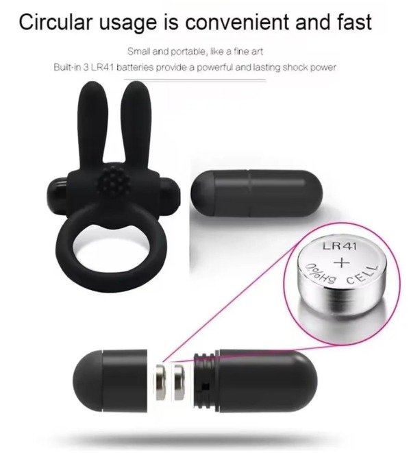 Producto - ANILLO PENEANO VIBRADOR CONEJITO - 5