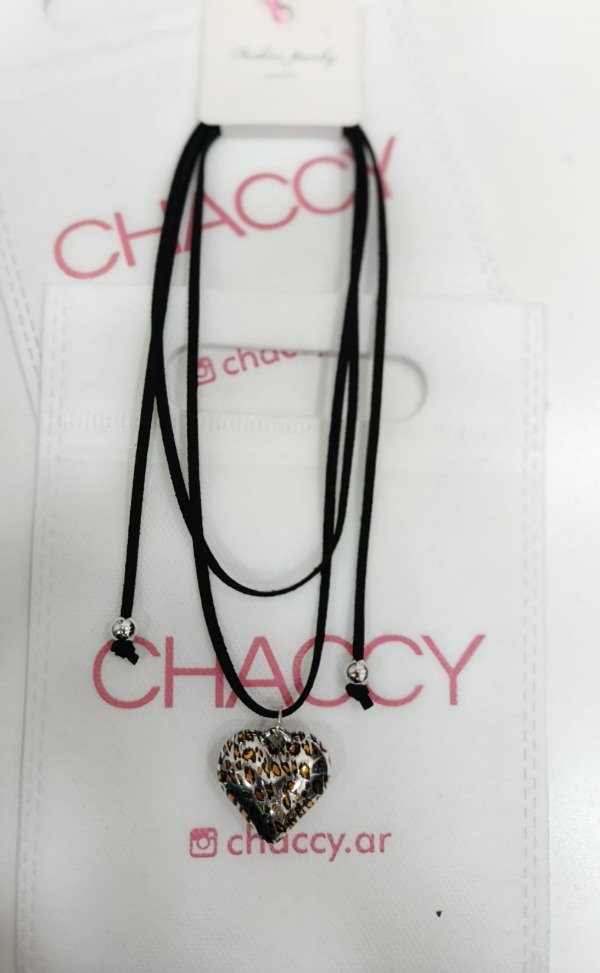 Producto - CHOKER CORAZÓN PRINT