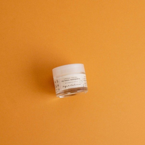 Producto - Crema facial rosa mosqueta. Bioregeneradora.