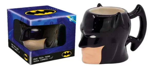 Producto - TAZA DE BATMAN 3D CERAMIRA CON CAJA - 2