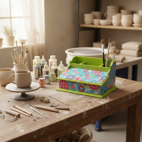 Producto - ORGANIZADOR DE ESCRITORIO MANDALAS