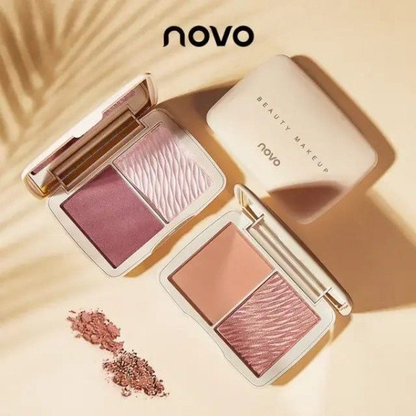Producto - Paleta Rubor e Iluminador NOVO MG