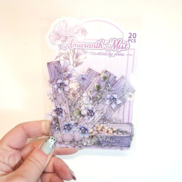 Producto - Set de 20 stickers - Amaranth Mist