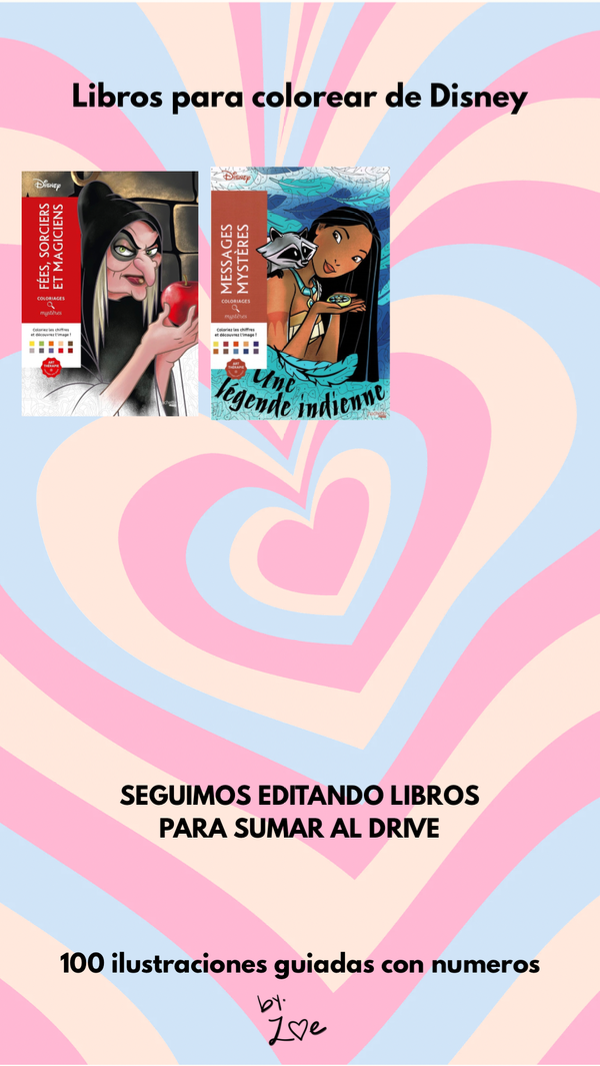 Producto - PACK COMPLETO libros para colorear de Disney PDF - 3