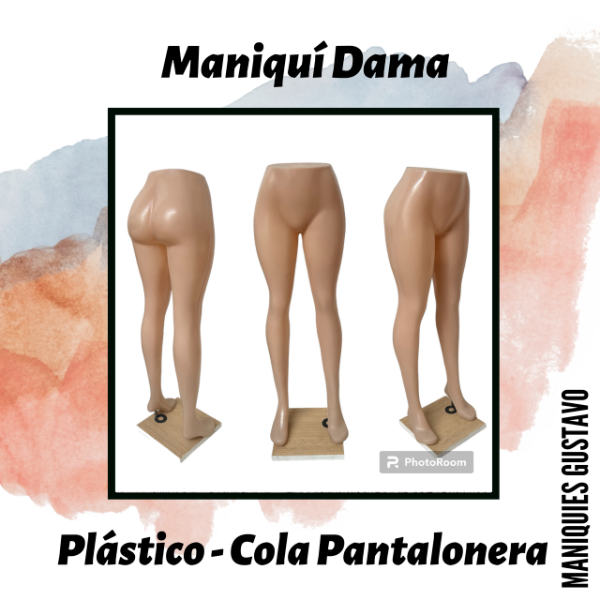 Producto - Maniquí dama plástico Cola Pantalonera