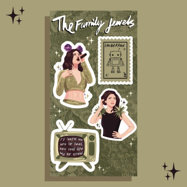 Producto - Set Troquelado 'The Family Jewels' Marina and the Diamonds