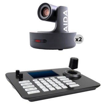 Producto - AIDA Imaging 2 x HD NDI HX PTZ Cameras with 20x Zoom +  Bundle