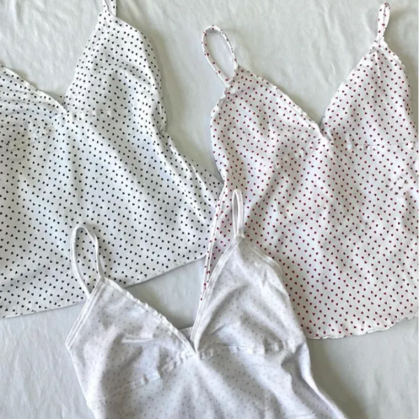 Producto - Musculosa algodón corazones - T.u