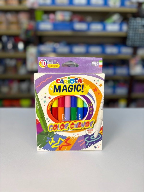 Producto - Marcadores mágicos x10 - Cambia color - "Carioca"