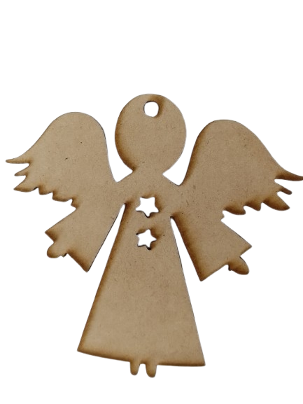Producto - Angel calado en mdf grande