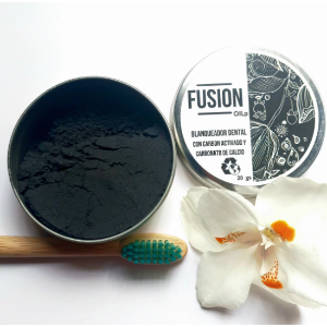 Producto - Carbón activado - Blanqueador dental - 20gr - FUSION