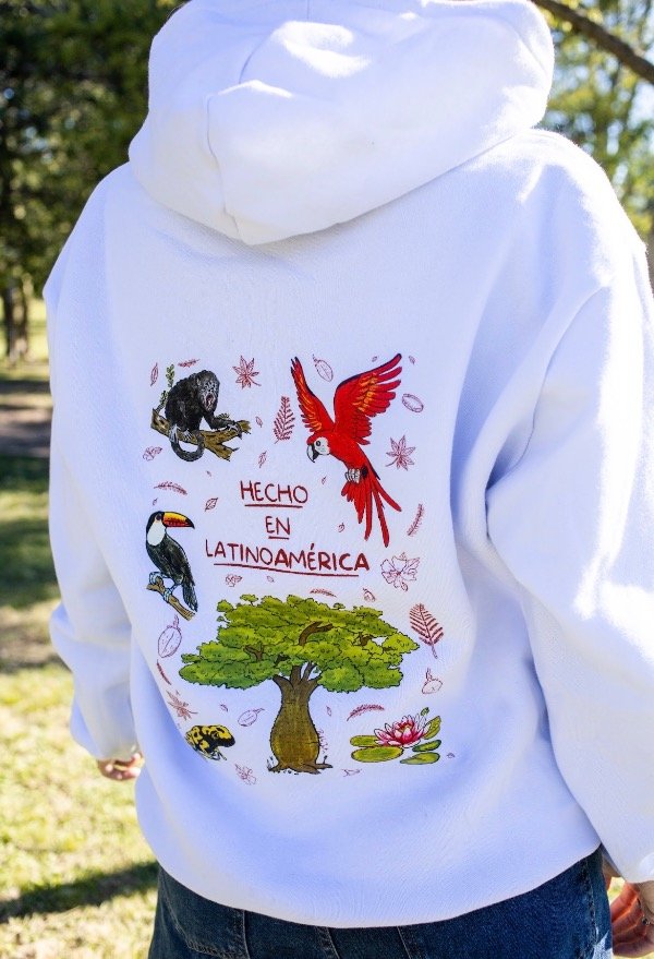 Producto - Buzo Latinoamérica con capucha