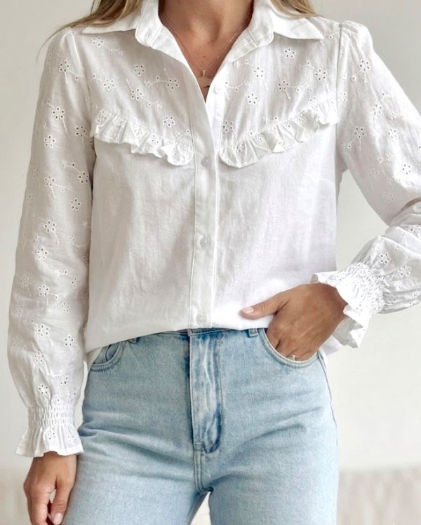 Producto - Camisa broderie volados