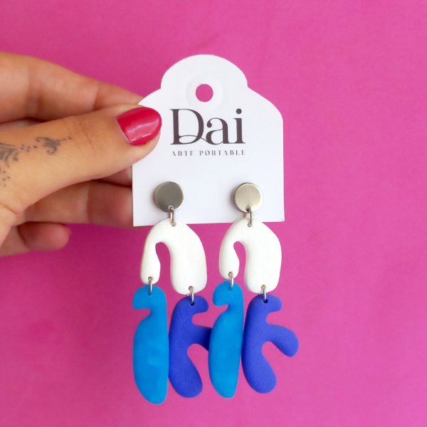 Producto - Aros del Mar Azules