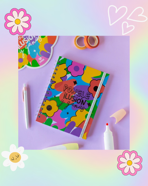 Producto - Cuaderno A5 Tapa Dura Colors