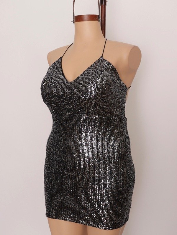 Producto - Vestido plata GHISP