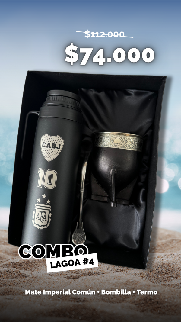 Producto - COMBO MATE IMPERIAL PERSONALIZADO + TERMO PERSONALIZADO + BOMBILLA #2