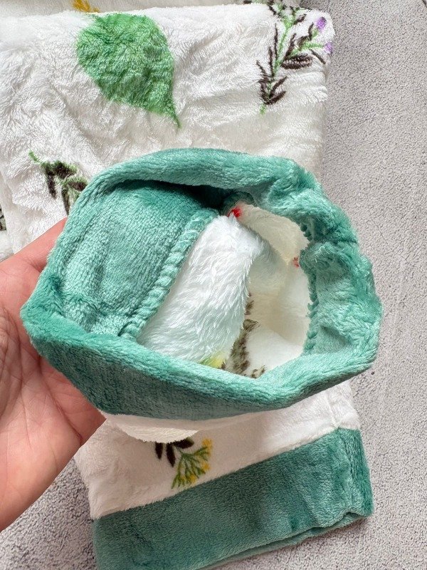 Pijama polar soft camisa con botones naturaleza — imagen 2