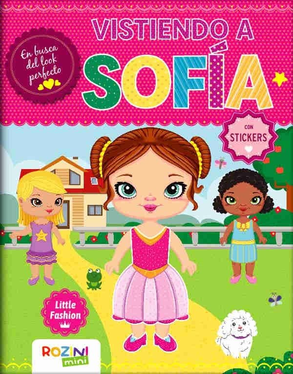 Producto - VISTIENDO A SOFIA - LITTLE FASHION - CON STICKERS