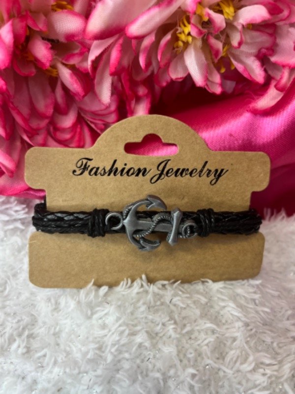 Producto - Pulsera de cuero negro simple-Diferentes modelos I - 2