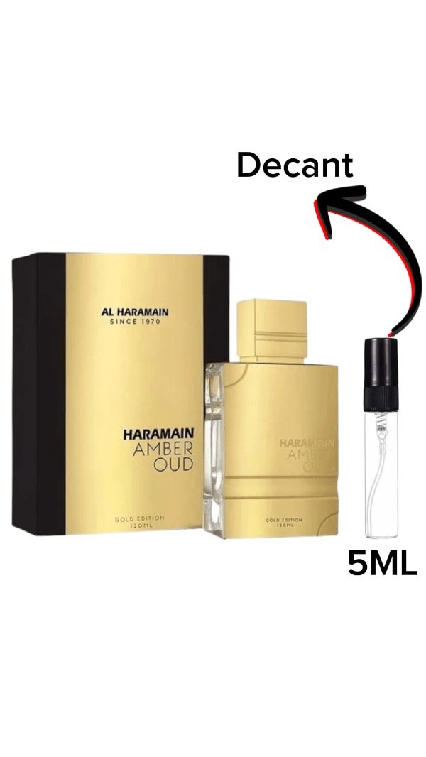 Producto - Decants 5ml Al Haramain Amber Oud Gold Edition