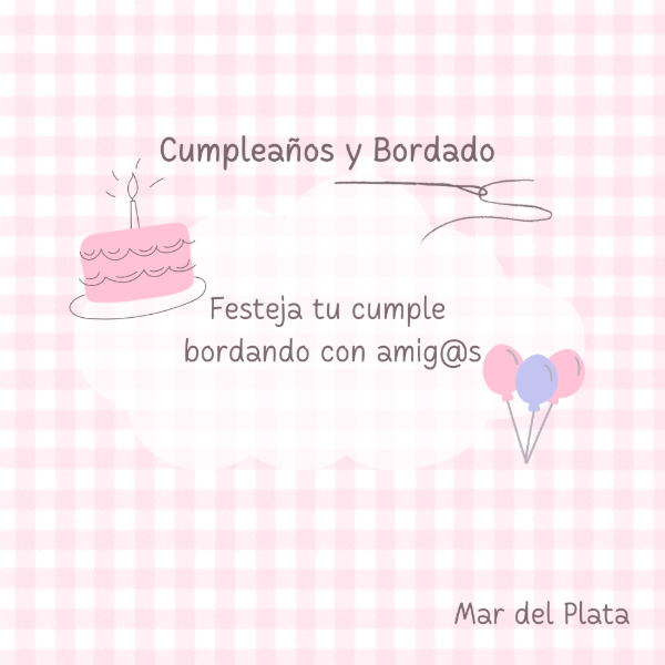 Producto - Cumpleaños y Bordado