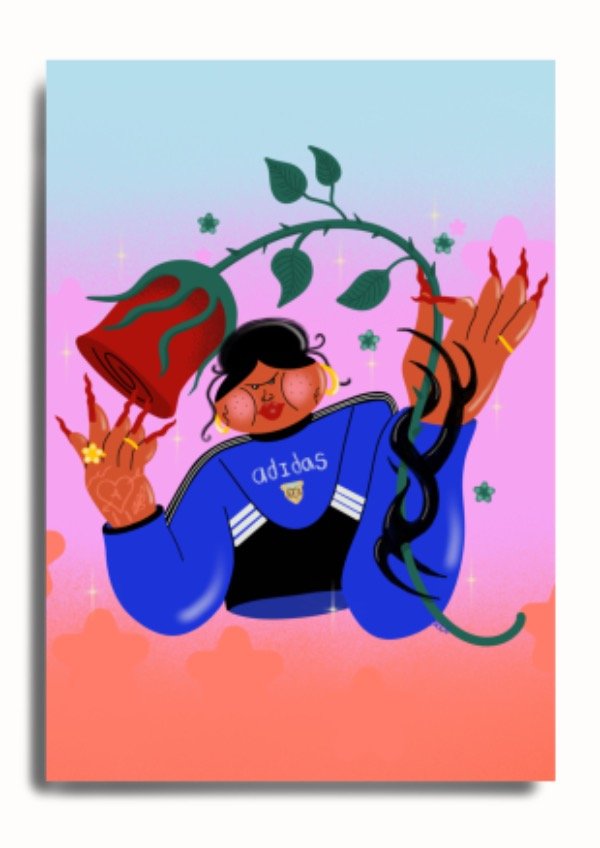 Producto - Print Chica 10 vintage