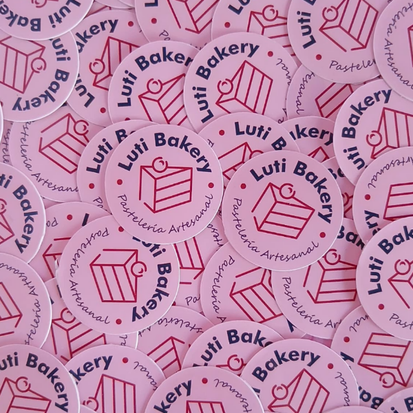 Producto - Stickers circulares de base blanca