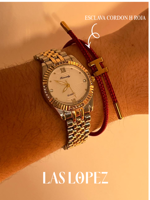 Producto - ESCLAVA CORDON H ROJA