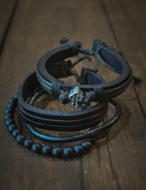 Producto - Conjunto Pulsera Cruz