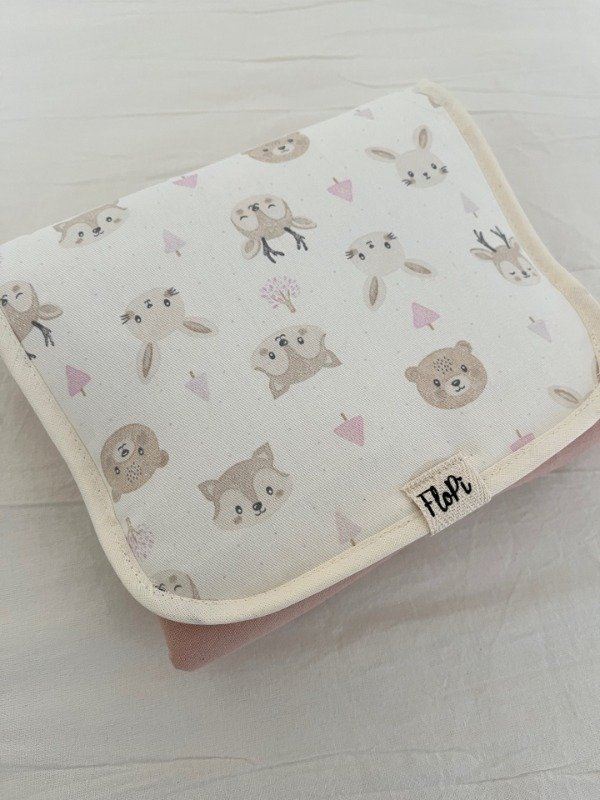 Producto - Cambiador osos nórdico rosa