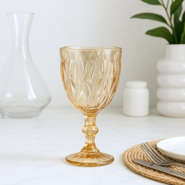 Producto - COPA DE VINO ROMBOS X6