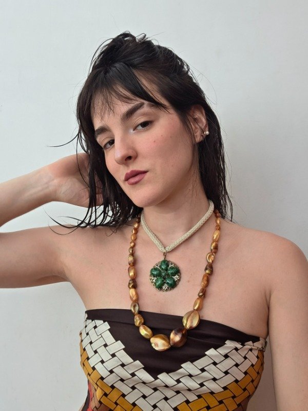 Producto - Collar Marron Carey