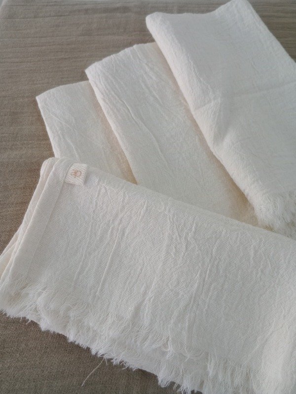 Producto - Servilletas tussor liviano (Presentación 6 unidades)