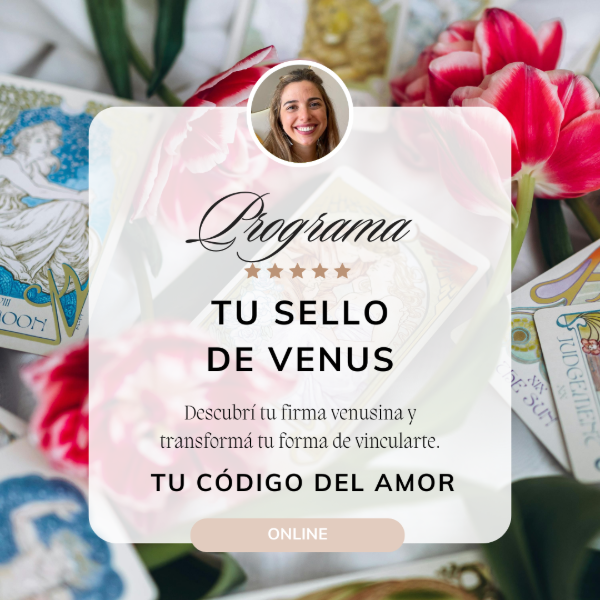 Producto - Tu sello de Venus - Saná tu manera de amar