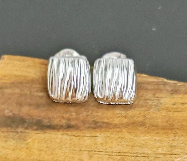 Producto - Aros Cuadrados Rayas
