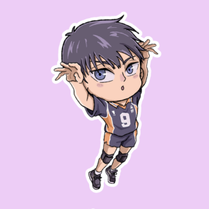 Producto - Stickers en Vinilo - Haikyu - Kageyama