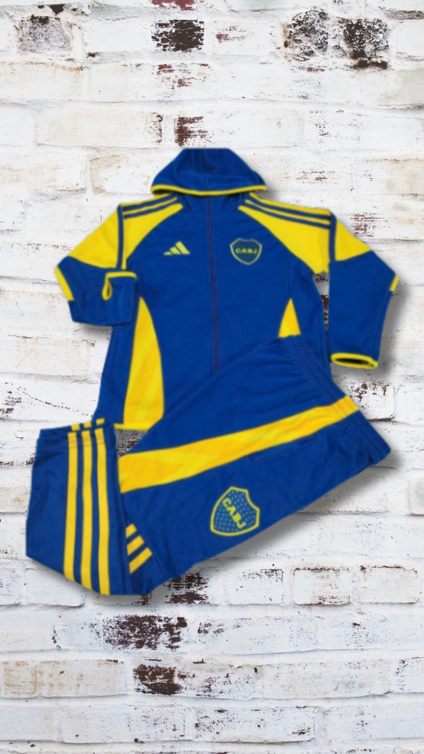 Producto - CONJUNTO CAMPERA Y PANTALON BOCA JUNIORS TEMPORADA 2025