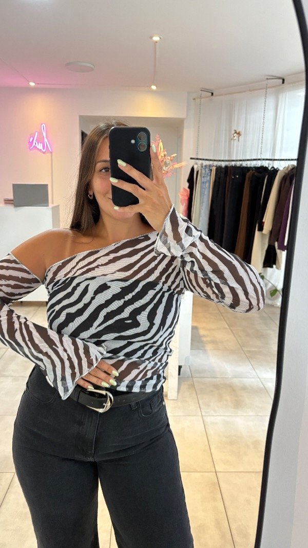 Producto - Remera TUL CEBRA
