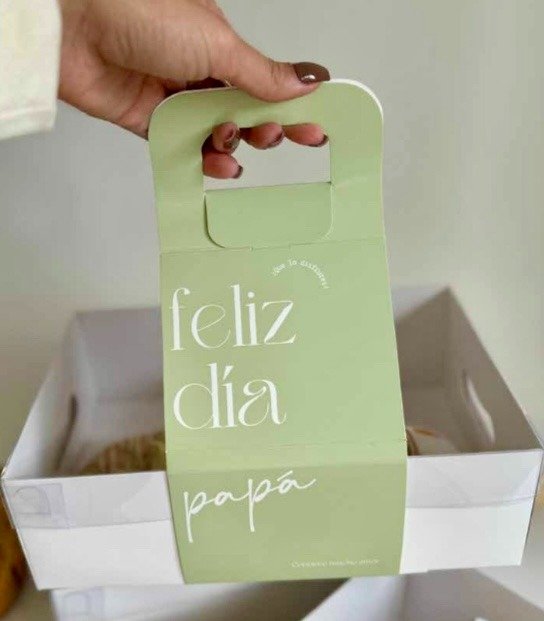 Producto - DIA DEL PADRE - FAJA FELIZ DIA  (PARA CAJA 17,5 CM DE ANCHO ) -COD. 1537