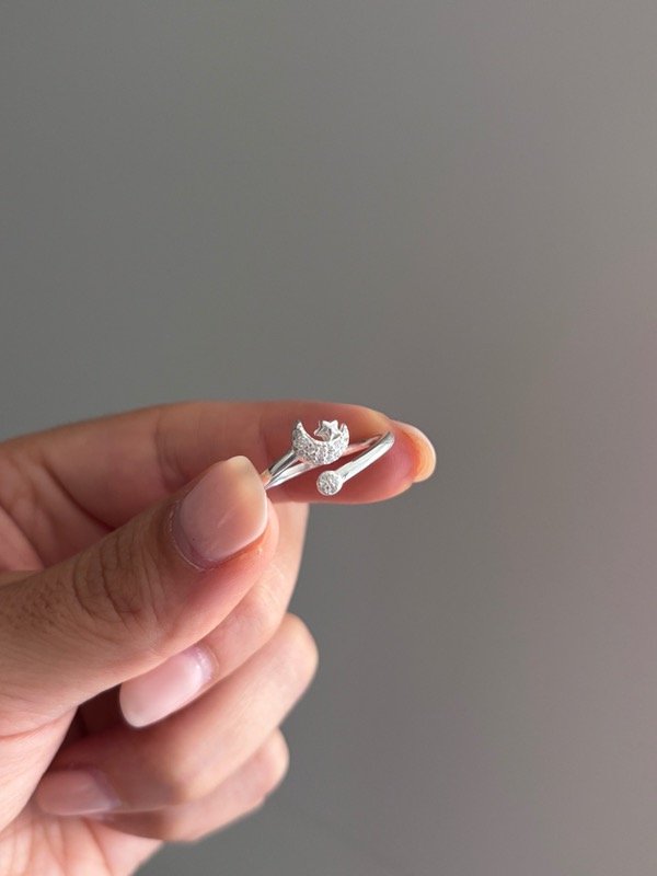 Producto - Anillo luna/estrella (REGULABLE)