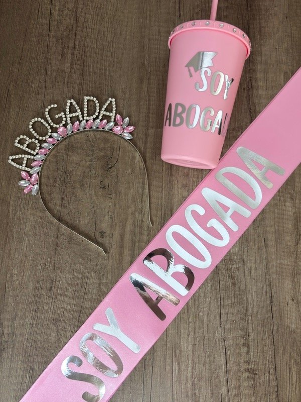 Producto - SET Vincha CG + Banda + Vaso