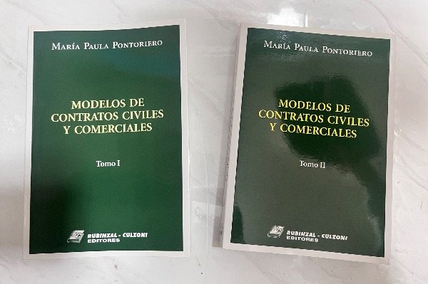 Producto - Modelos de Contratos Civiles y Comerciales .  María Paula Pontoriero (2 Tomos) - 3