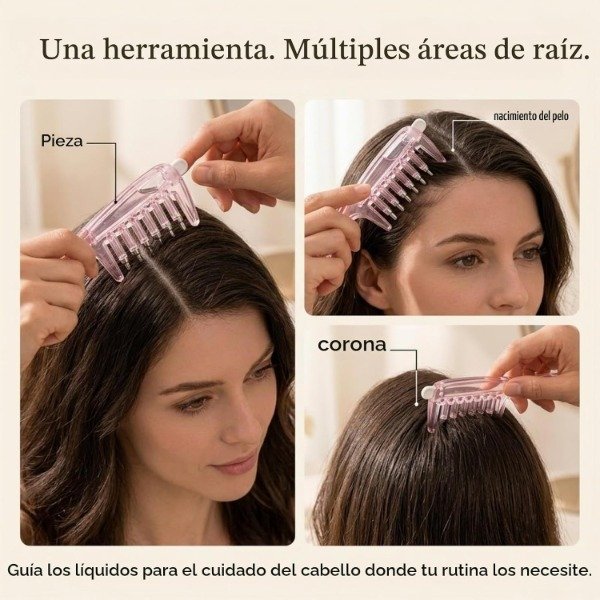 Producto - Peine aplicador de serums para el cuero cabelludo (2 colores) - 5