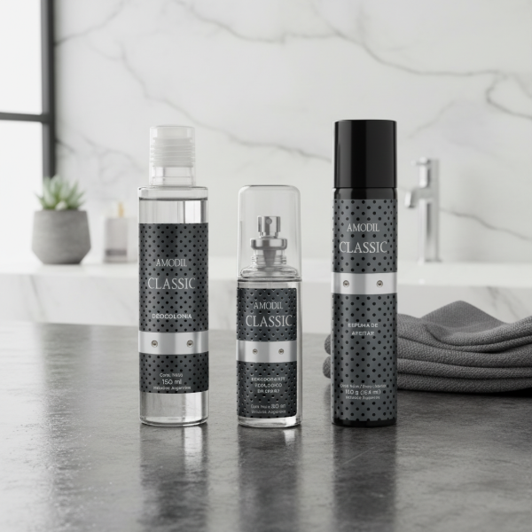 Producto - COMBO CLASSIC X3 - DEOCOLONIA + DESODORANTE + ESPUMA DE AFEITAR AMODIL