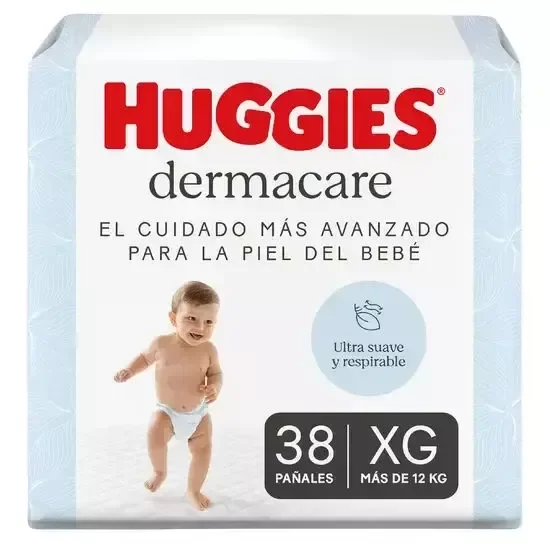 Producto - Huggies Dermacare XG x 38