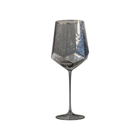 Producto - COPA DE CRISTAL HEXAGONAL GRIS 550CC X1