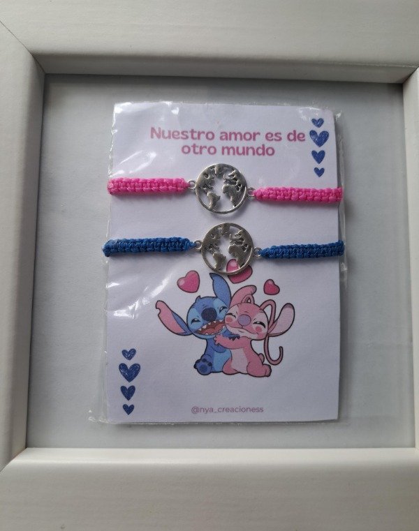 Producto - Pulsera para compartir stitch