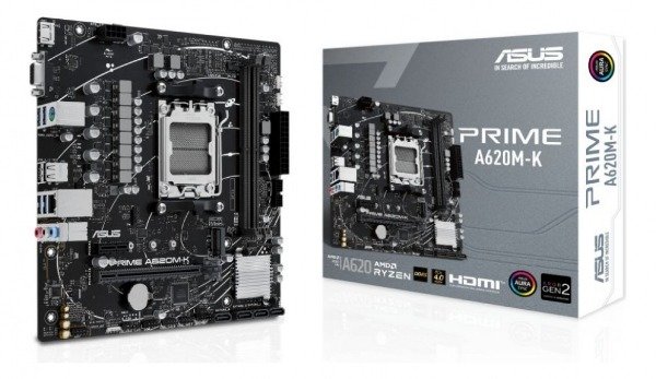 Producto - Motherboard Asus (am5) Prime A620m-k