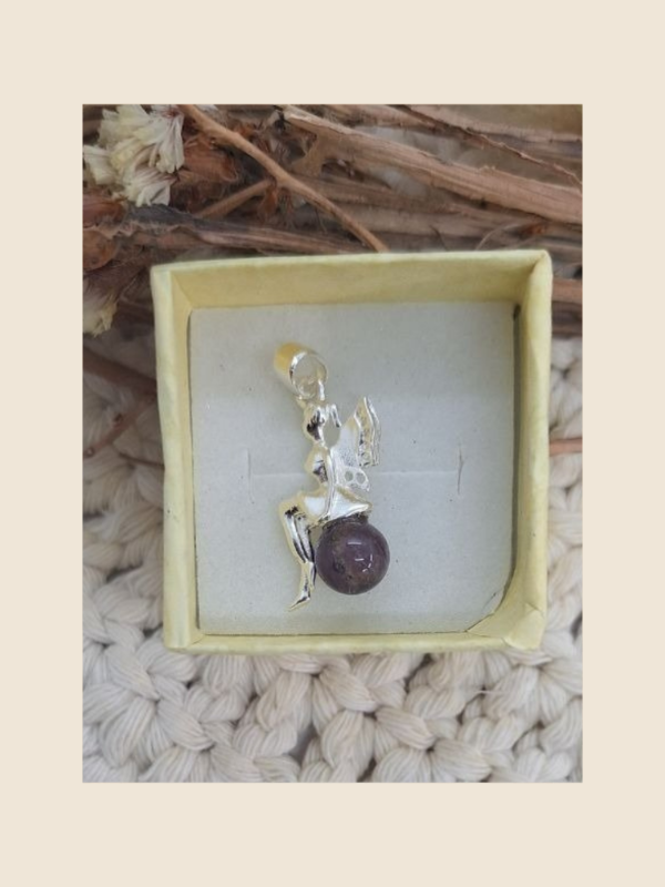 Producto - Dije hada amatista